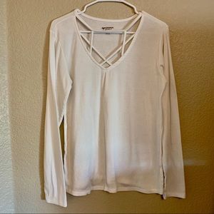 Arizona Ribbed Long Sleeve Shirt